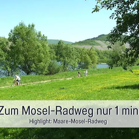 Apartment Schwaab-scherr, Genau Zwischen Bernkastel-kues Und Traben-trarbach, Mit Kostenlosem Oepnv-ticket Fuer Bus Und Bahn, Parkplaetzen Und Fahrradgarage *