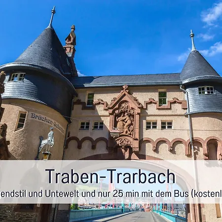 Schwaab-scherr, Genau Zwischen Bernkastel-kues Und Traben-trarbach, Mit Kostenlosem Oepnv-ticket Fuer Bus Und Bahn, Parkplaetzen Und Fahrradgarage