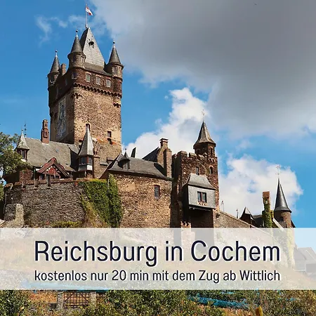 Appartement Ferienhaus Schwaab-Scherr, Genau Zwischen Bernkastel-Kues Und Traben-Trarbach, Mit Kostenlosem Oepnv-Ticket Fuer Bus Und Bahn, Parkplaetzen, Fahrradgarage Und Vielen Tipps *