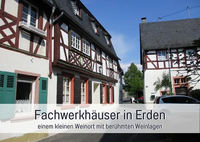 Schwaab-scherr, Genau Zwischen Bernkastel-kues Und Traben-trarbach, Mit Kostenlosem Oepnv-ticket Fuer Bus Und Bahn, Parkplaetzen Und Fahrradgarage דירה Erden