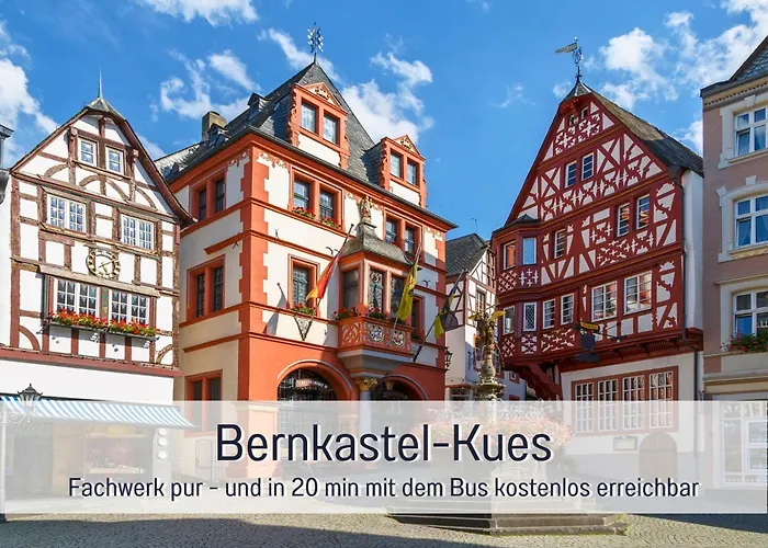 Schwaab-scherr, Genau Zwischen Bernkastel-kues Und Traben-trarbach, Mit Kostenlosem Oepnv-ticket Fuer Bus Und Bahn, Parkplaetzen Und Fahrradgarage * Erden